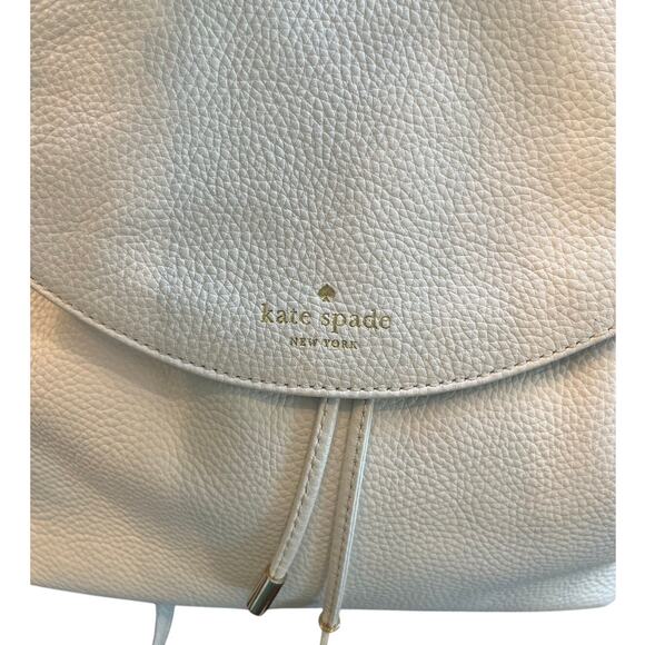 *3x HP!* - Kate spade white leather backpack - Picture 3 of 9